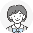 中学1年生 女子生徒